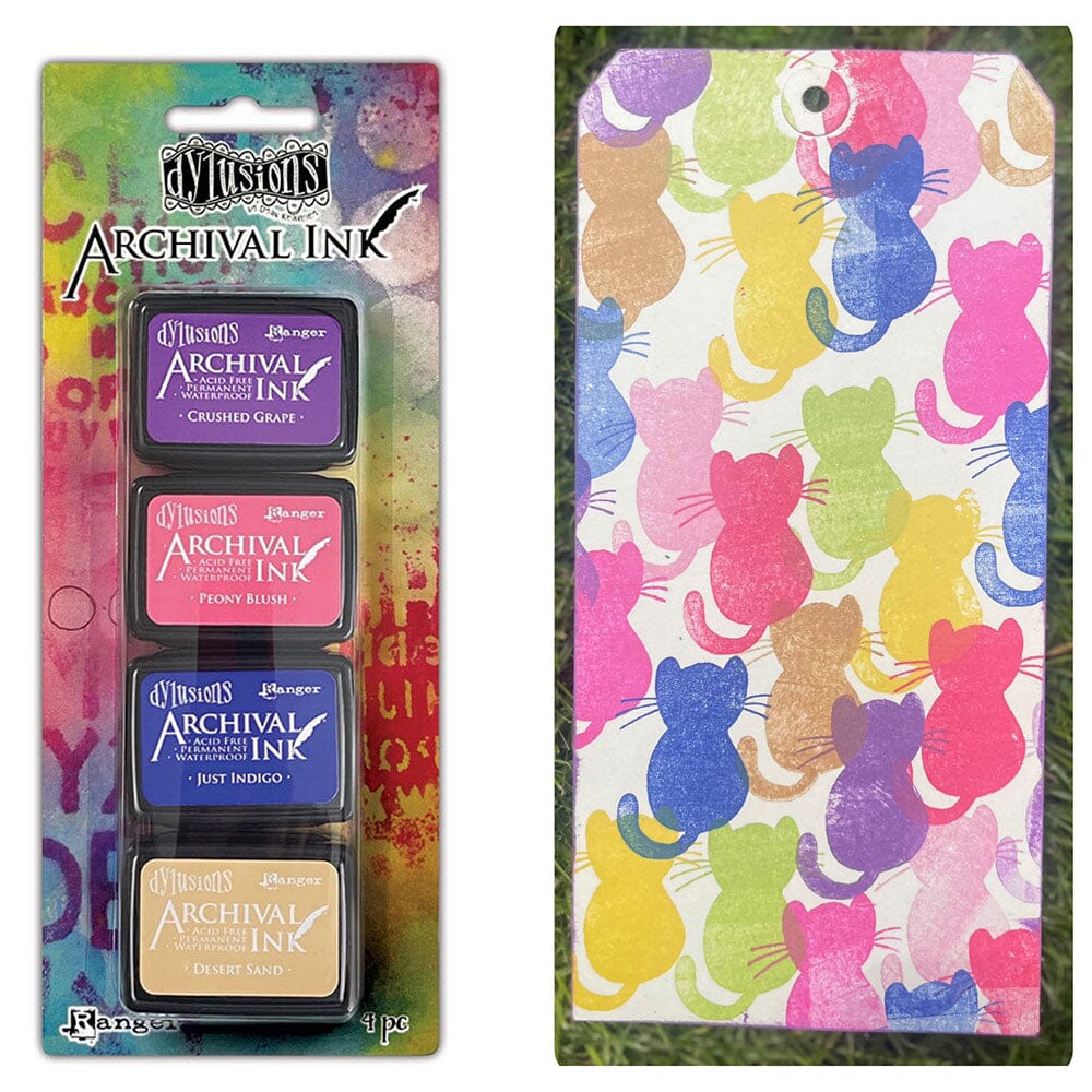 Dylusions Mini Archival Ink Kit #6 Ink Pad Dylusions 