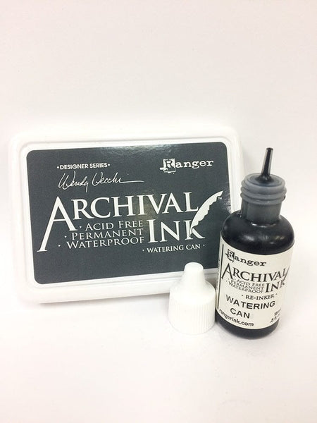 Wendy Vecchi Archival Ink™ Pad Re-Inker Watering Can, 0.5oz Ink Wendy Vecchi 