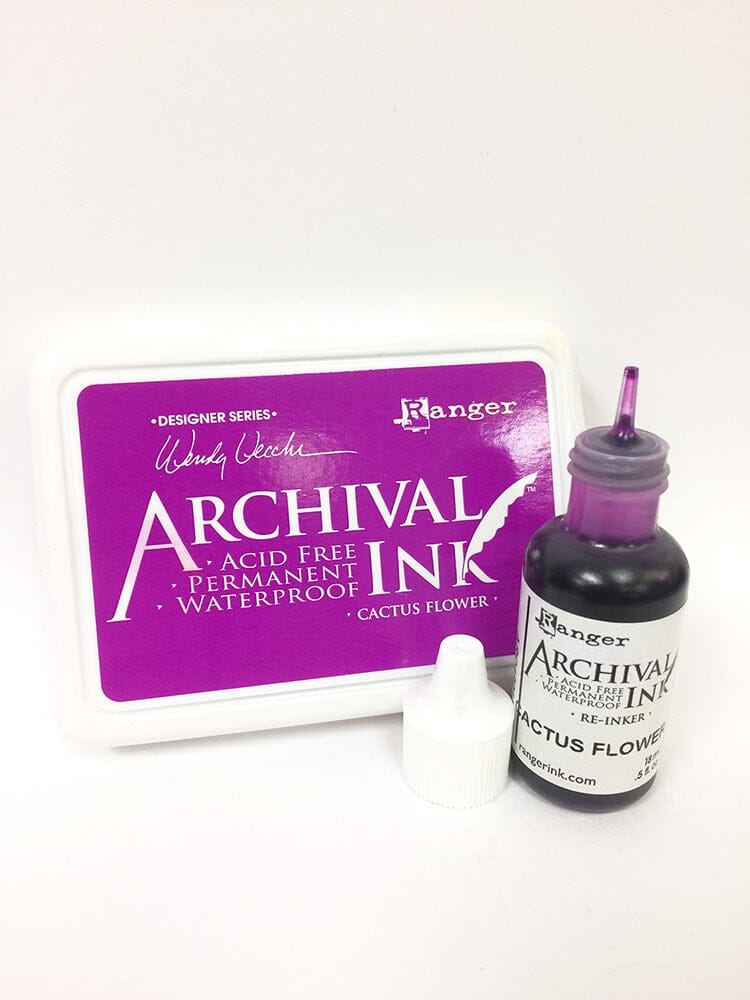Wendy Vecchi Archival Ink™ Pad Re-Inker Forget Me Not, 0.5oz
