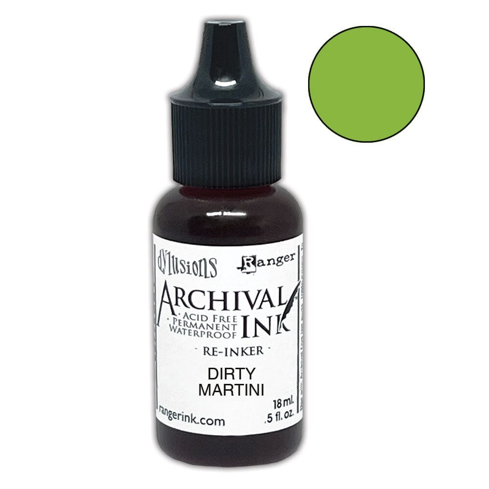 Dylusions Archival Re-Inker Dirty Martini 0.5oz Ink Dylusions 