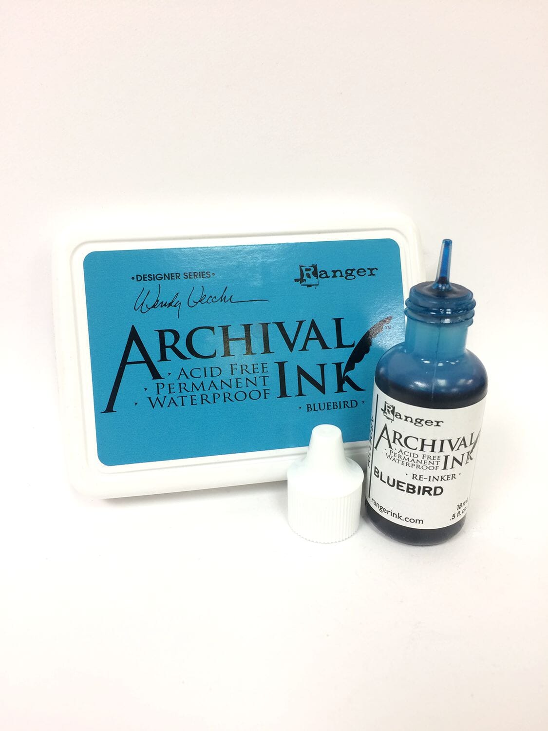 Wendy Vecchi Archival Ink™ Pad Re-Inker Bluebird, 0.5oz Ink Wendy Vecchi 