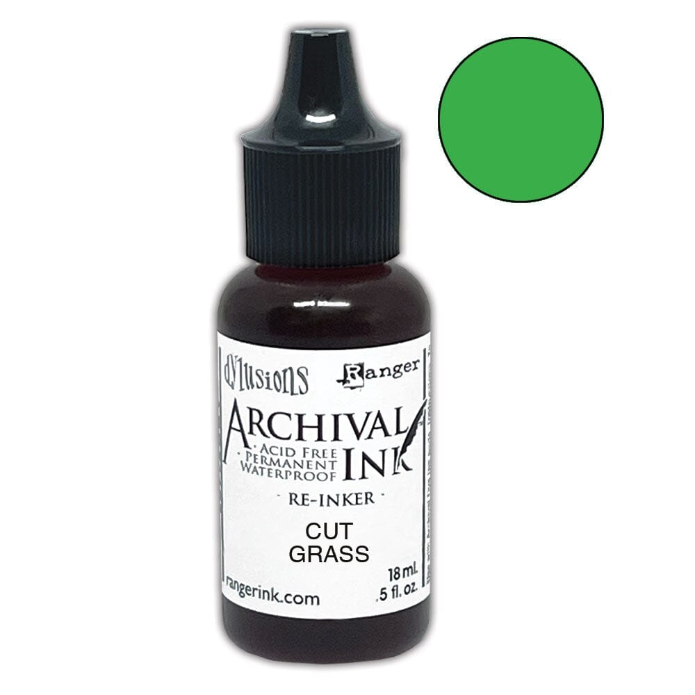Dylusions Archival Re-Inker Cut Grass 0.5oz Ink Dylusions 