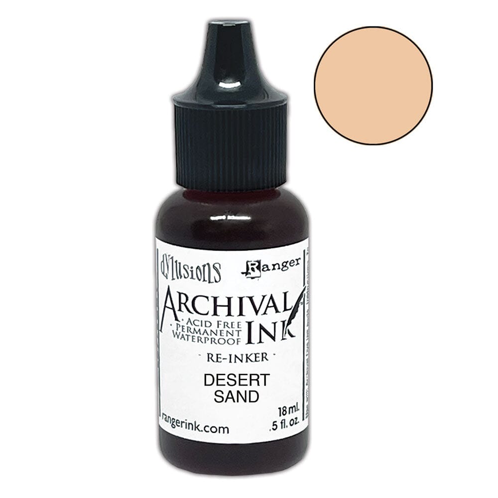 Dylusions Archival Re-Inker Desert Sand 0.5oz Ink Dylusions 