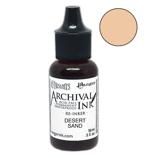 Dylusions Archival Re-Inker Desert Sand 0.5oz Ink Dylusions 