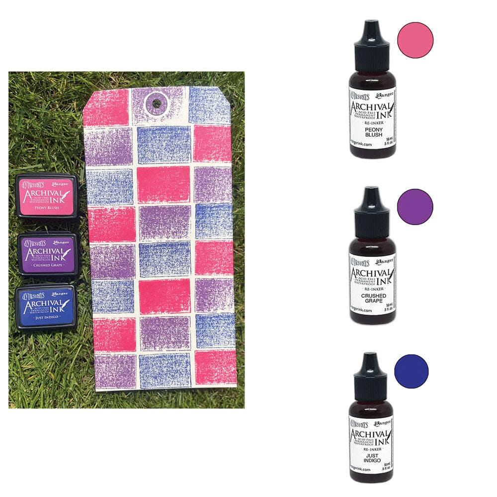 Dylusions Archival Re-Inker Just Indigo 0.5oz Ink Dylusions 