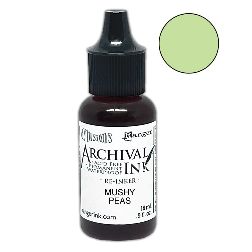 Dylusions Archival Re-Inker Mushy Peas 0.5oz Ink Dylusions 
