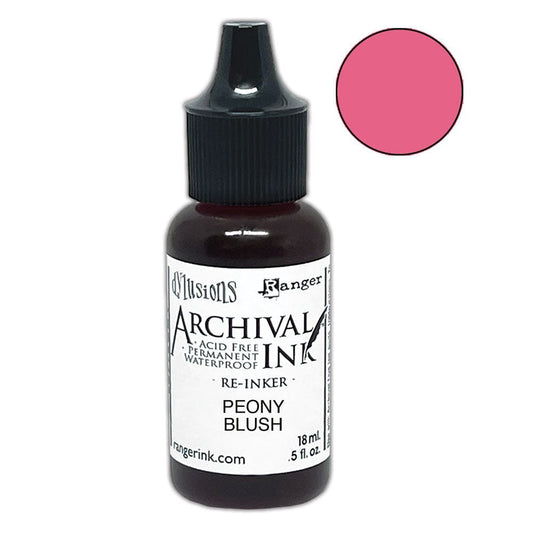 Dylusions Archival Re-Inker Peony Blush 0.5oz Ink Dylusions 