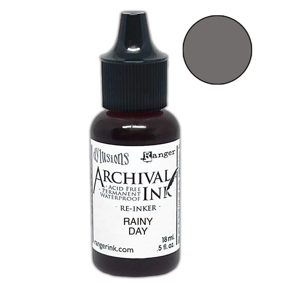 Dylusions Archival Re-Inker Rainy Day 0.5oz Ink Dylusions 
