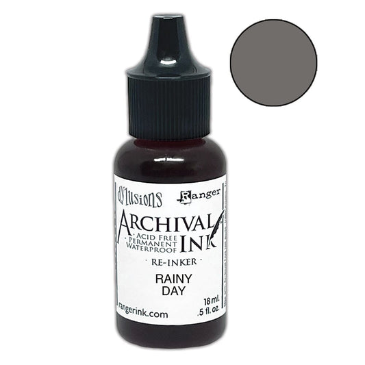 Dylusions Archival Re-Inker Rainy Day 0.5oz Ink Dylusions 