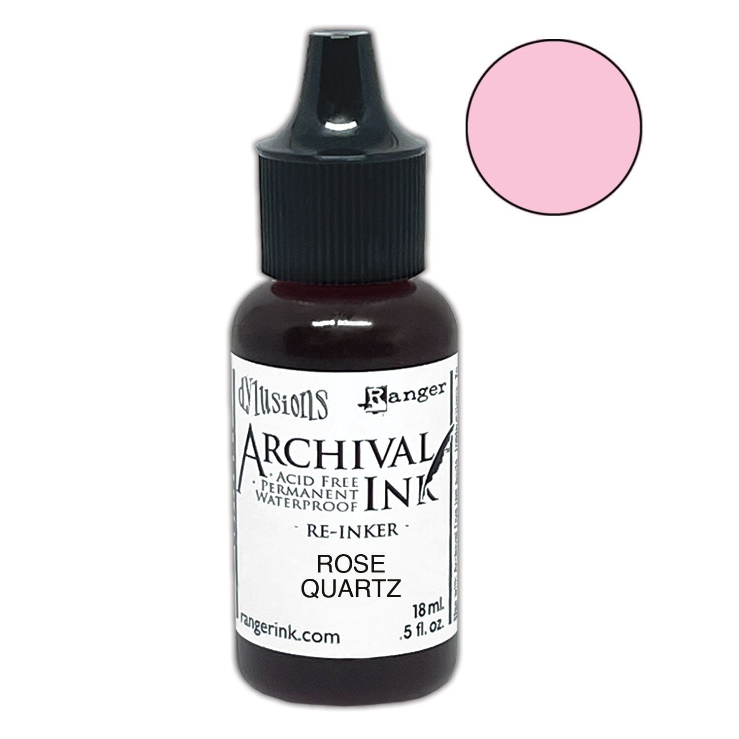 Dylusions Archival Re-Inker Rose Quartz 0.5oz Ink Dylusions 