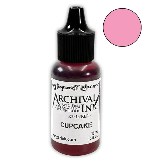 Amy Tangerine Archival Ink™ Pads Re-Inker Cupcake, 0.5oz Ink Amy Tangerine 