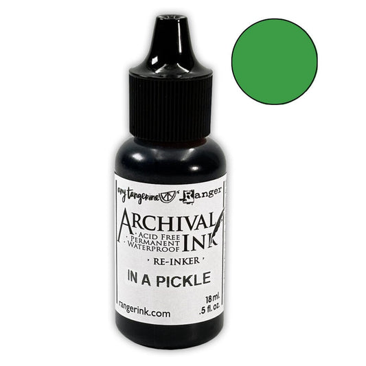 Amy Tangerine Archival Ink™ Pads Re-Inker In a Pickle, 0.5oz Ink Amy Tangerine 