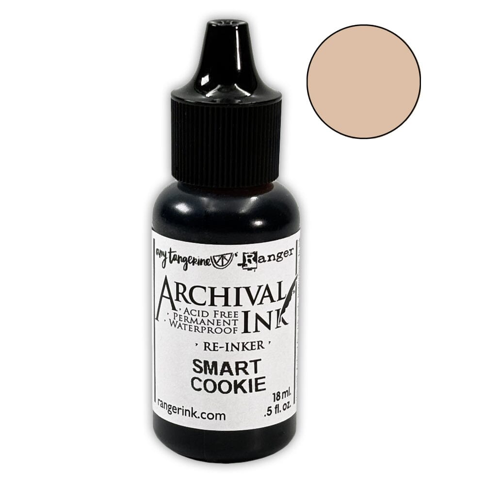 Amy Tangerine Archival Ink™ Pads Re-Inker Smart Cookie, 0.5oz Ink Amy Tangerine 