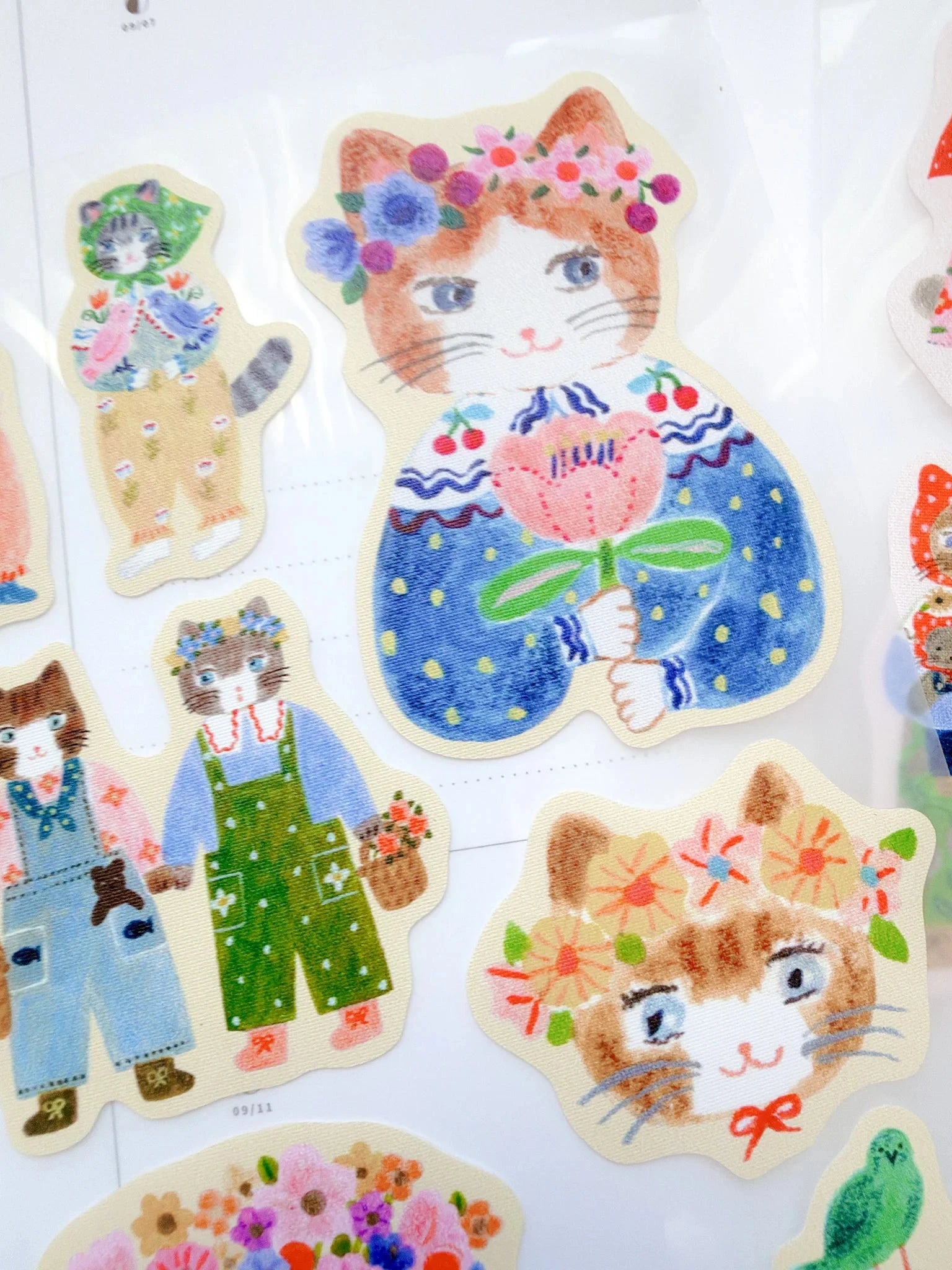 Sanby Aiko Fukawa Muli Sticker Cat Lover Stickers Sanby 