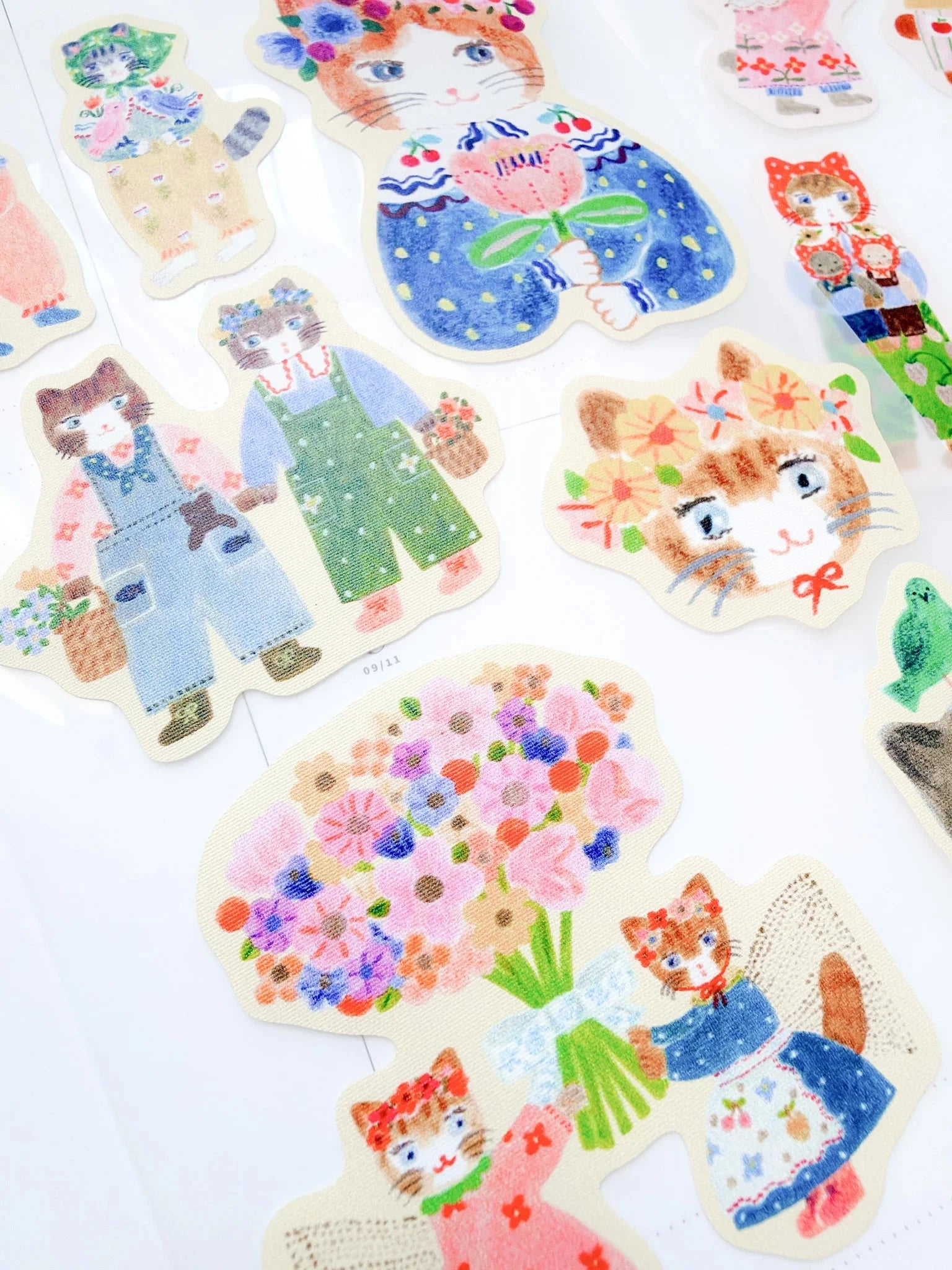 Sanby Aiko Fukawa Muli Sticker Cat Lover Stickers Sanby 