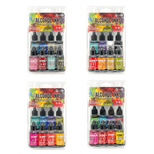 Tim Holtz® Alcohol Ink Spectrum 8pk Kit Bundle Kits Alcohol Ink 