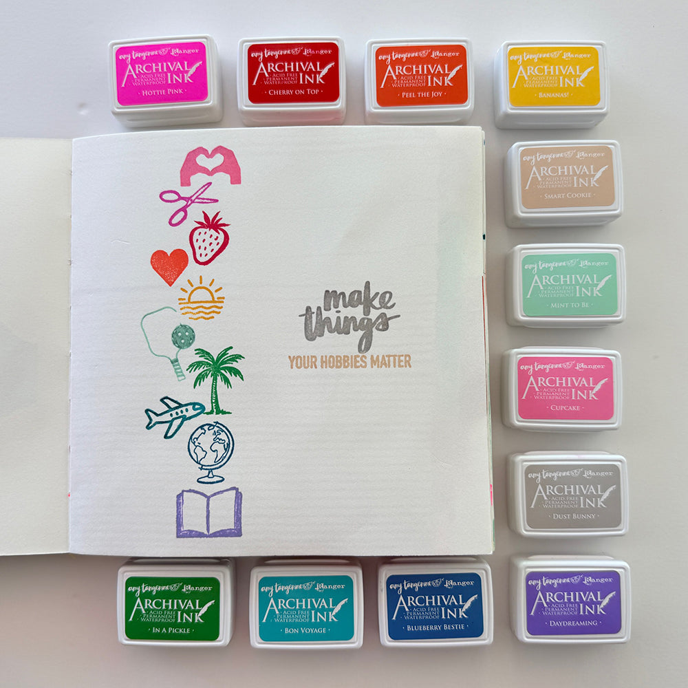 Amy Tangerine Mini Archival Ink Kit #3