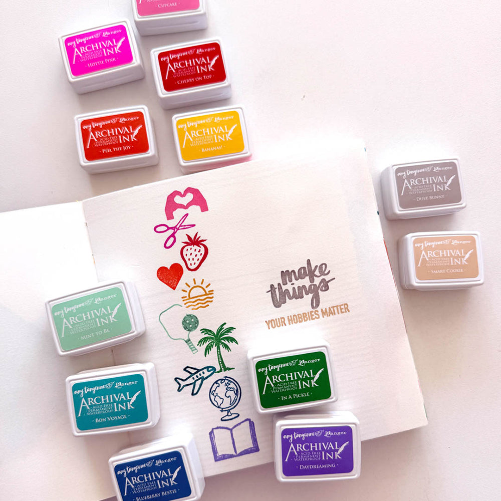 Amy Tangerine Mini Archival Ink Kit #1