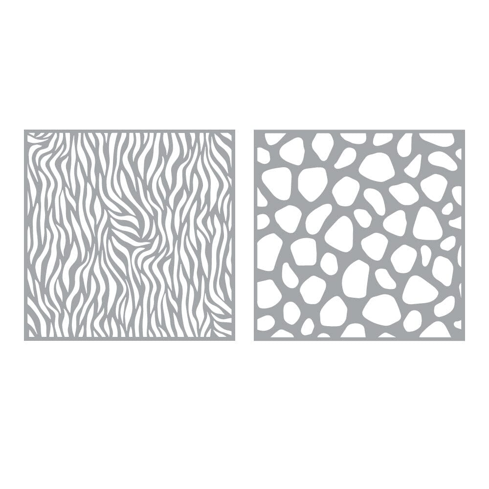 Simon Hurley create. Stencil Animal Prints, 2pcs Stencil Simon Hurley 