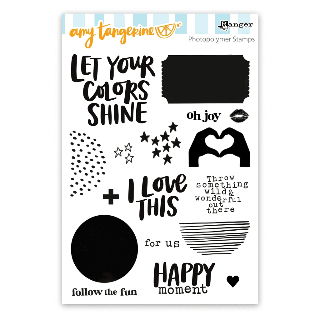 Amy Tangerine Mini Archival Ink Kits & Exclusive Free Stamp Set Bundles Amy Tangerine 