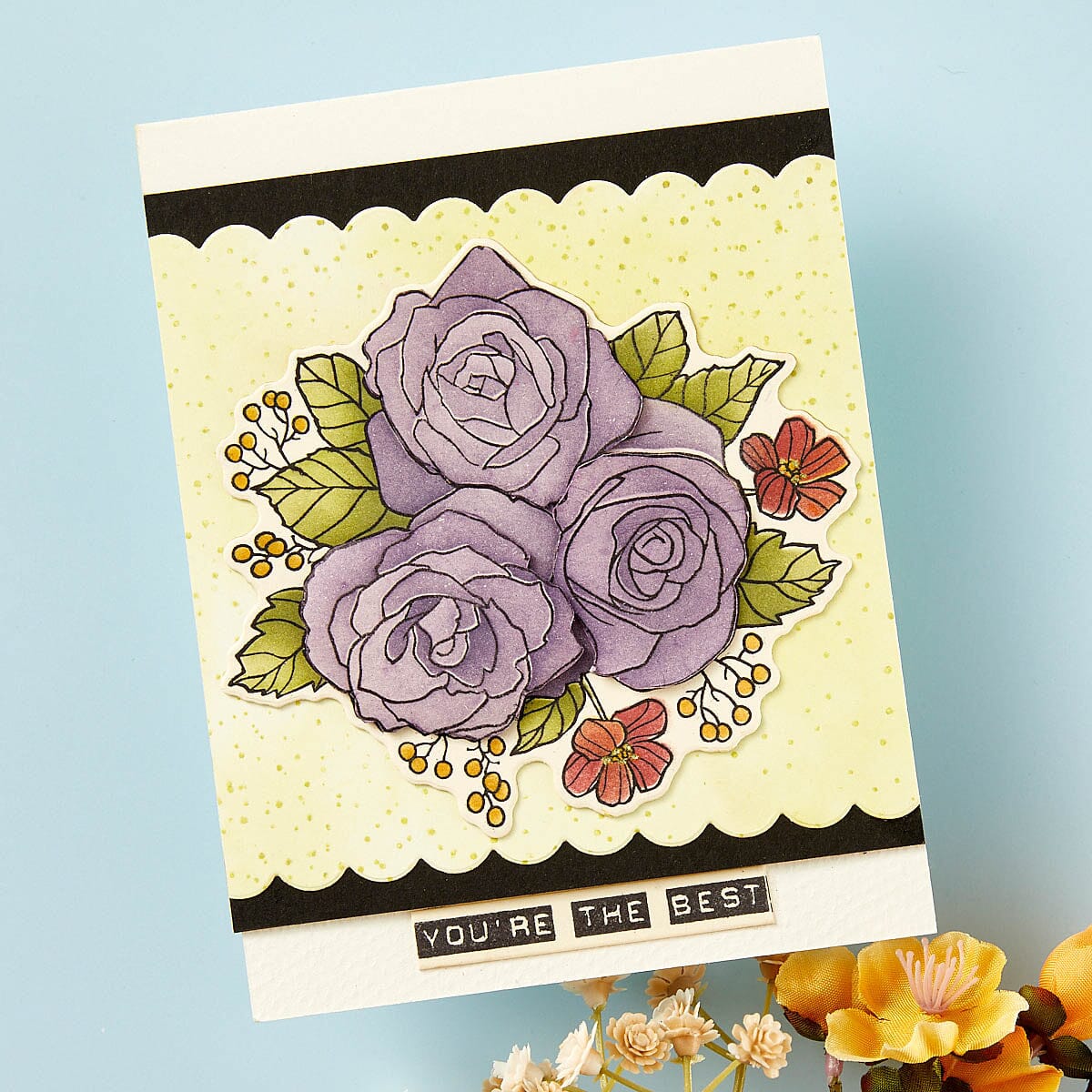 Wendy Vecchi Spellbinders SDS & Stencil Garden Party Dies Ranger Ink 