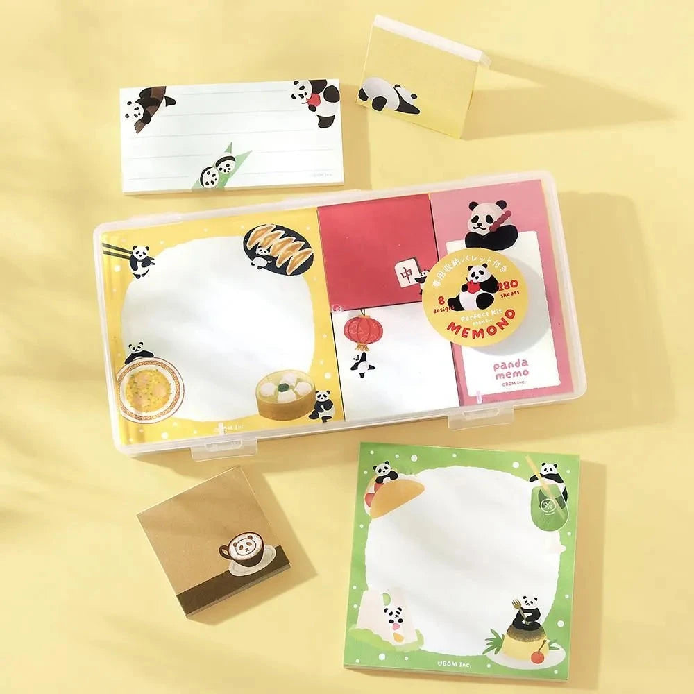 BGM Memo Pad Set Surfaces BGM Panda Biyori 