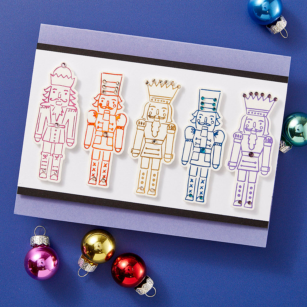 Simon Hurley Spellbinders Nutcracker Trio Press Plate & Die Set Cutting Dies Simon Hurley 