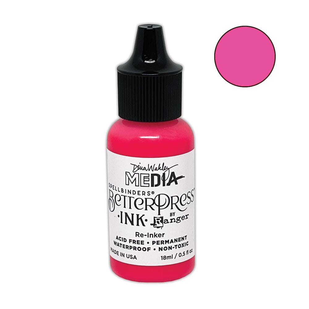Dina Wakley MEdia Spellbinders BetterPress Re-Inker - Stoked Ink Dina Wakley Media 