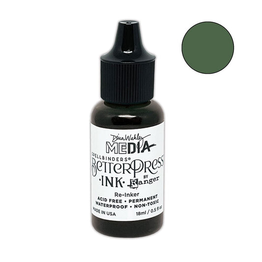 Dina Wakley MEdia Spellbinders BetterPress Re-Inker - Fir Ink Dina Wakley Media 