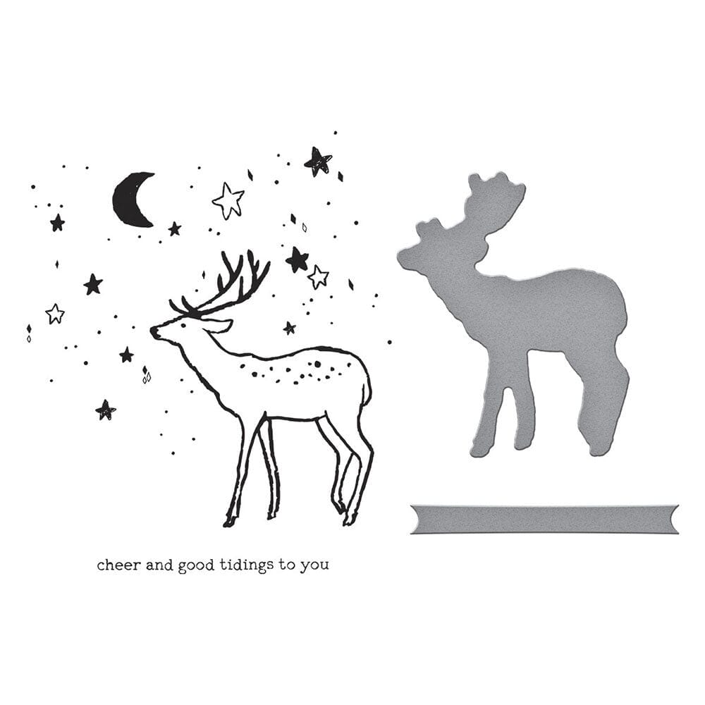 Dina Wakley MEdia Spellbinders Cheer and Good Tidings Betterpress Plates & Dies Dies Dina Wakley Media 