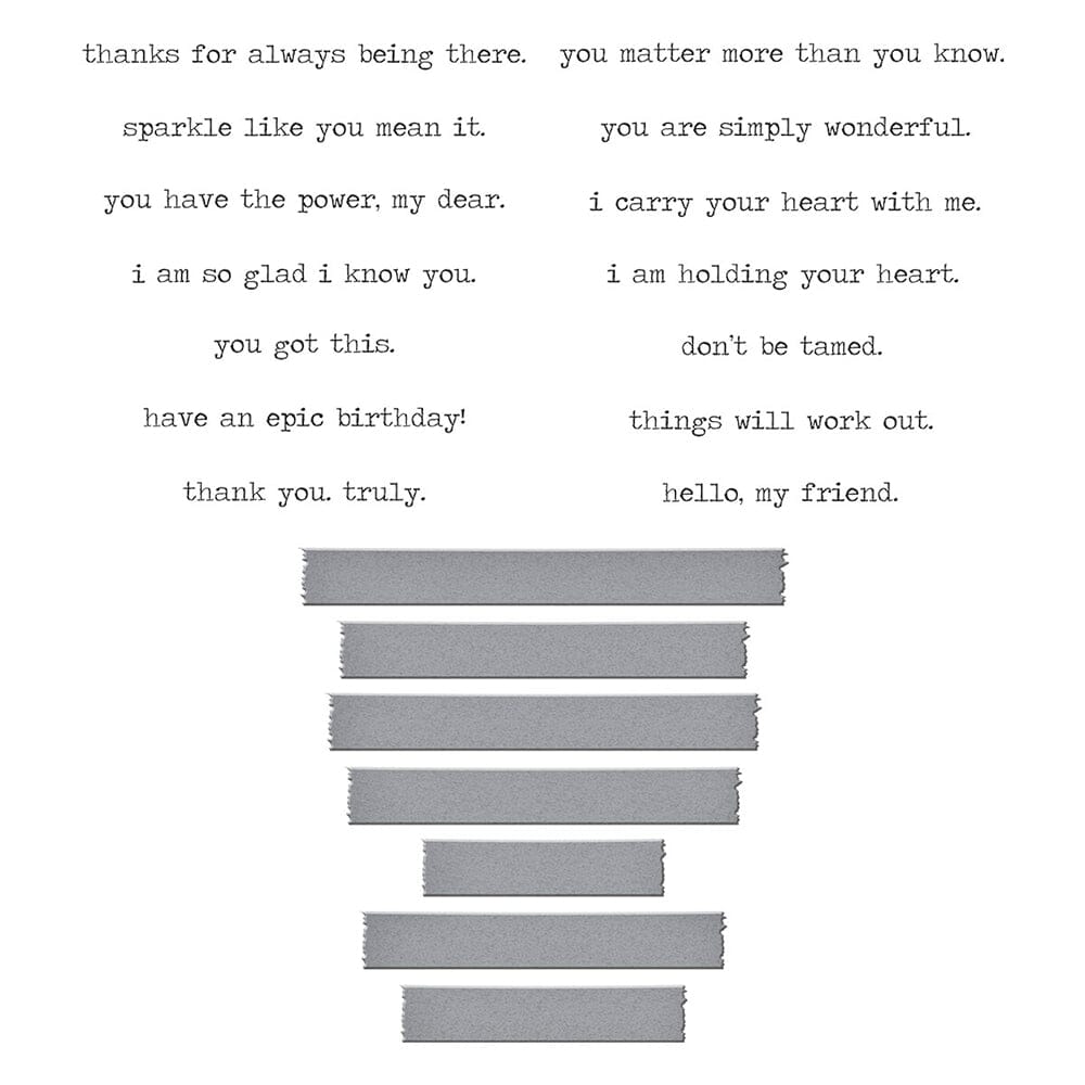 Dina Wakley MEdia Spellbinders Holding Your Heart Sentiments Plates & Dies Dies Dina Wakley Media 