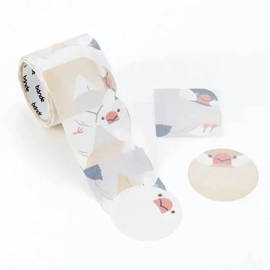 Bande Washi Roll Stickers - Plump Java Sparrows Washi Tape Bande 