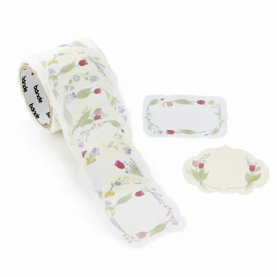 Bande Washi Roll Stickers - Happy Flowers Washi Tape Bande 