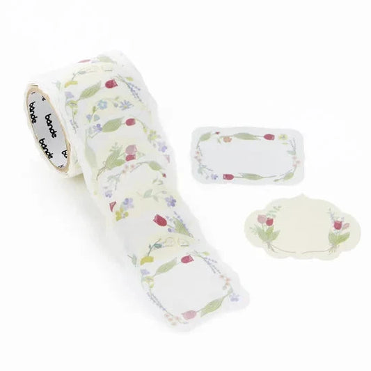 Bande Washi Roll Stickers - Happy Flowers Washi Tape Bande 