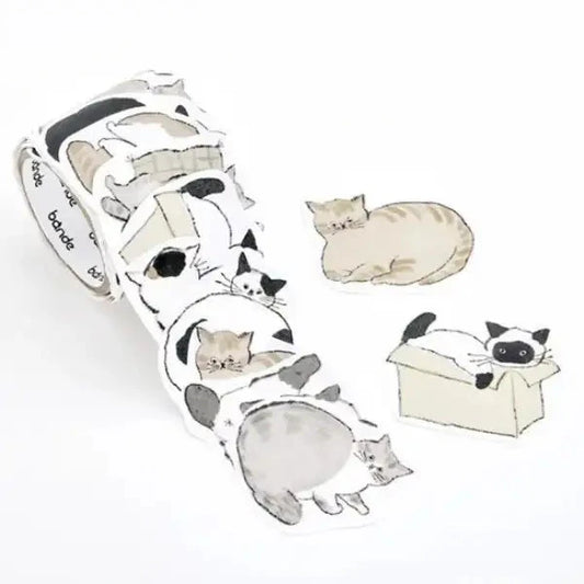 Bande Washi Roll Sticker Set - Loose Cats Washi Tape Bande 
