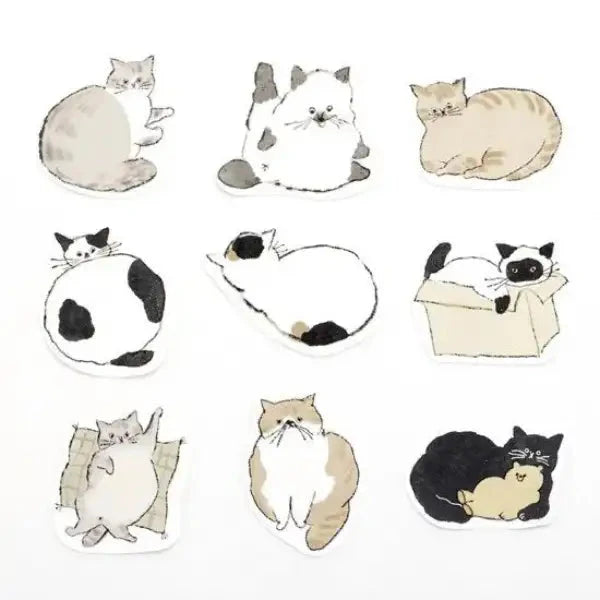 Bande Washi Roll Sticker Set - Loose Cats Washi Tape Bande 