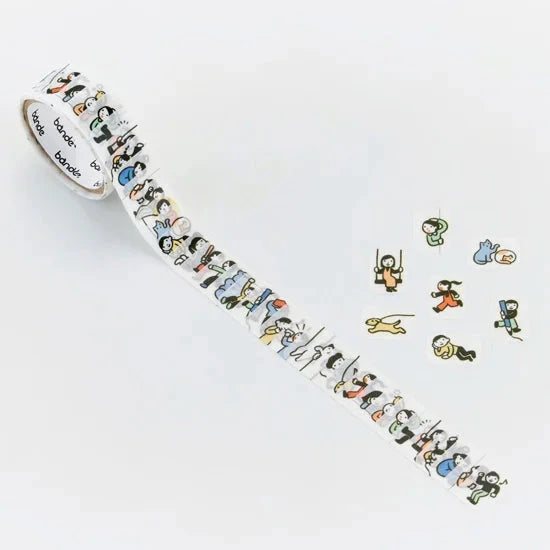 Bande Washi Roll Sticker - People Who Live in Notebooks Washi Tape Bande 