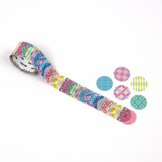 Bande Washi Roll Sticker - Japanese Pattern Utsukushi Washi Tape Bande 
