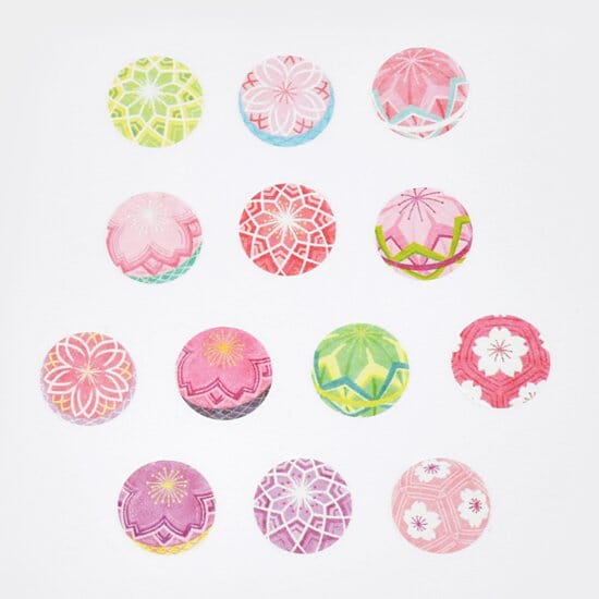 Bande Washi Roll Sticker - Temari Urusubini Washi Tape Bande 