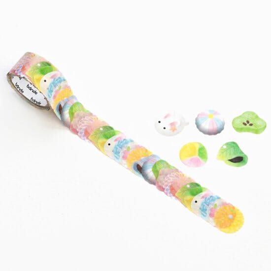 Bande Washi Roll Sticker - Japanese Sweets Washi Tape Bande 