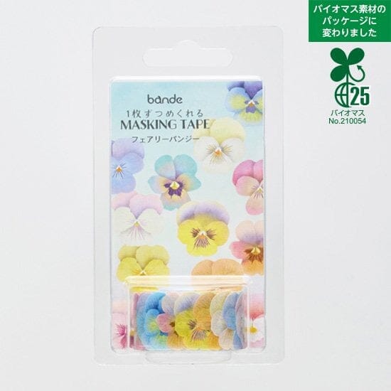 Bande Washi Roll Sticker - Fairy Pansy Washi Tape Bande 