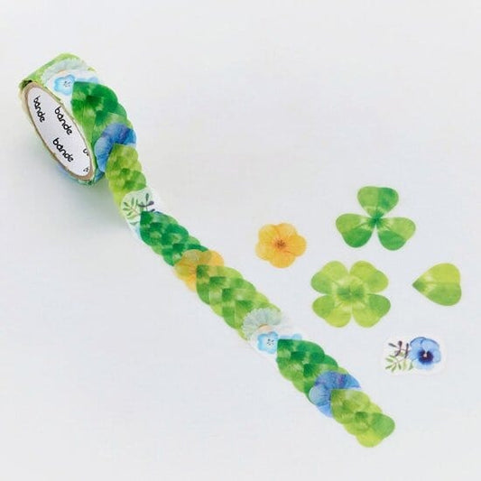 Bande Washi Roll Sticker - Clover Wreath Washi Tape Bande 