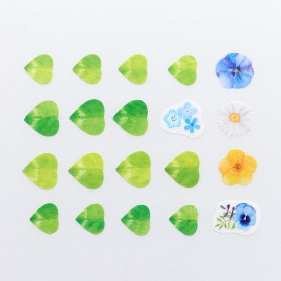 Bande Washi Roll Sticker - Clover Wreath Washi Tape Bande 