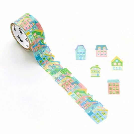 Bande Washi Roll Sticker - Cute House Washi Tape Bande 