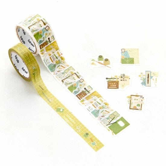 Bande Washi Roll Sticker and Masking Tape - Hinagiku Stationery Store Washi Tape Bande 