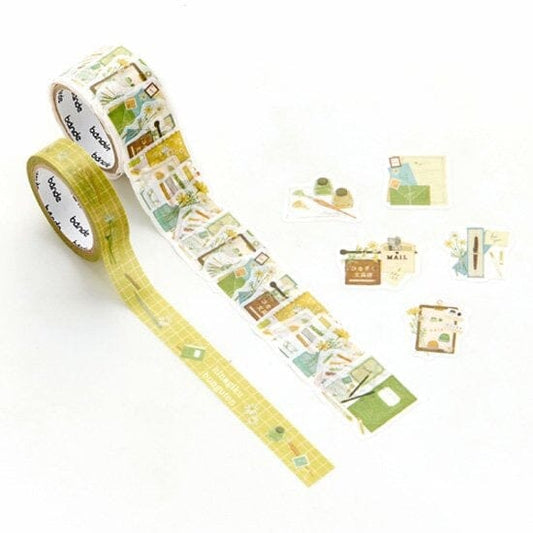 Bande Washi Roll Sticker and Masking Tape - Hinagiku Stationery Store Washi Tape Bande 