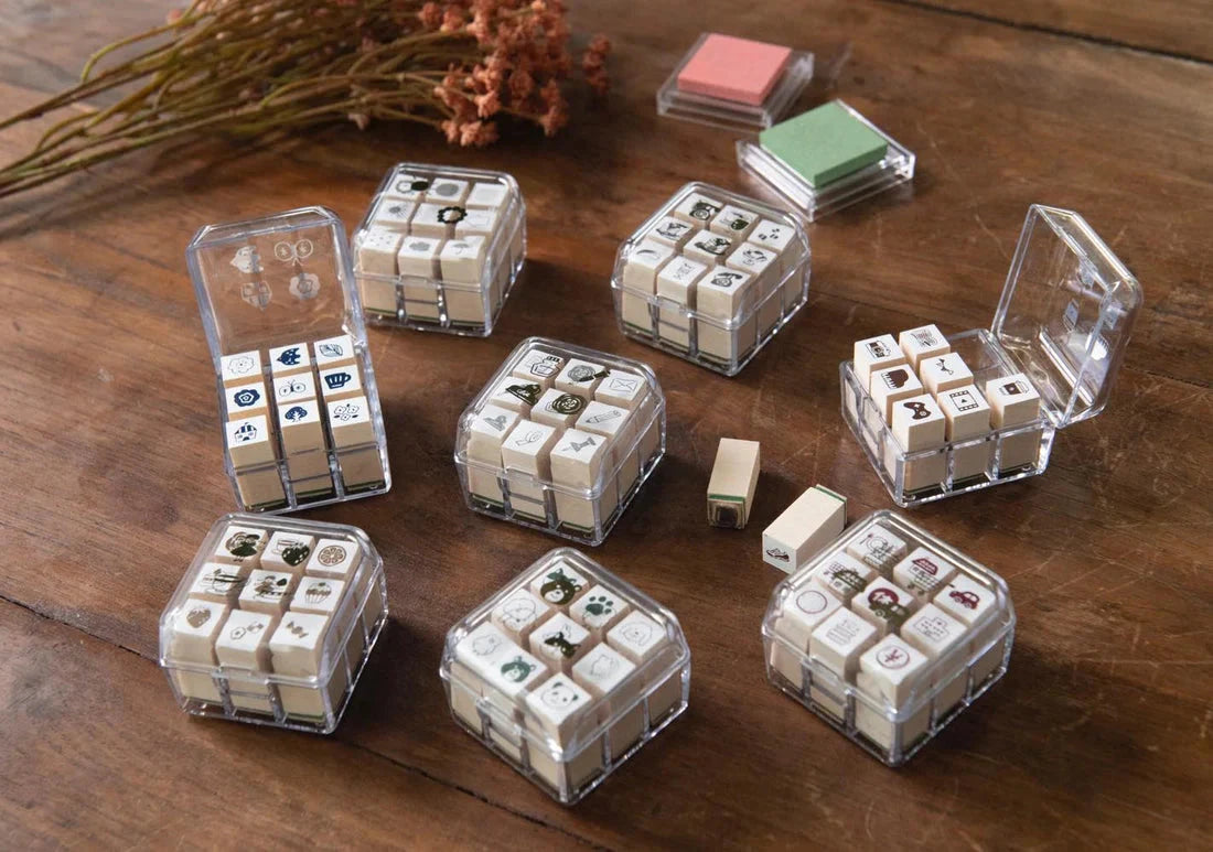Tech-no-Aibo Beverly Planner Companion Stamp Set - Stationery Stamps Beverly 