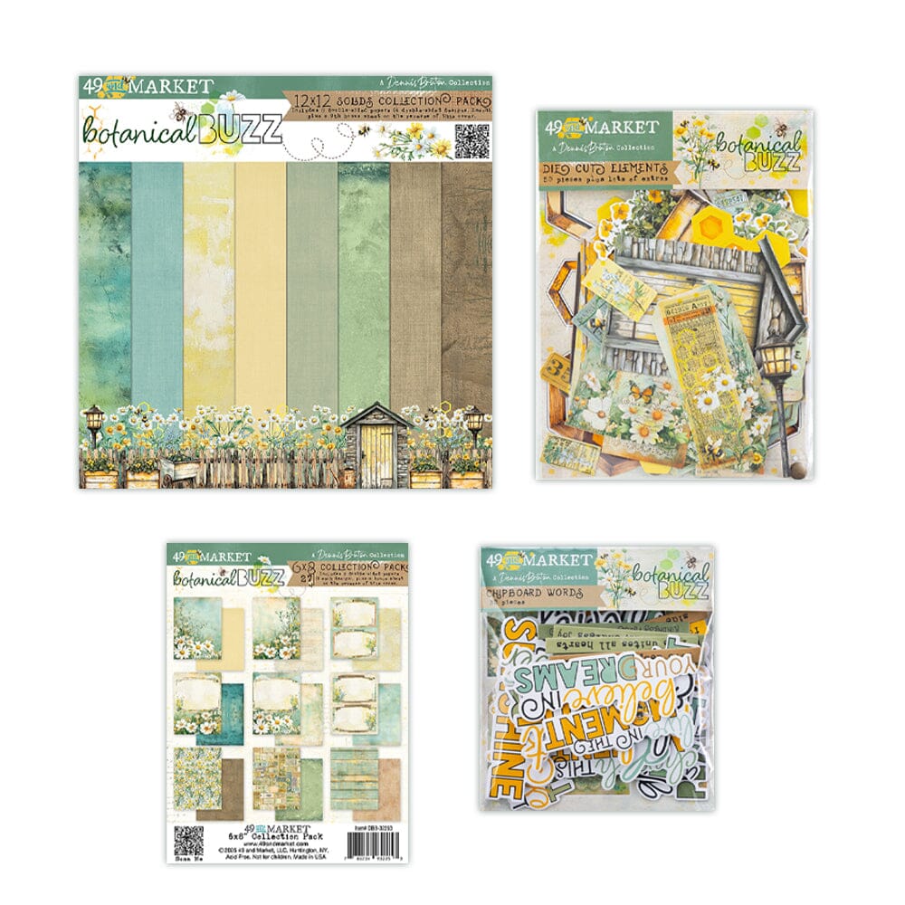 49 and Market Botanical Buzz Bundle 1 Bundles 49 and Market 
