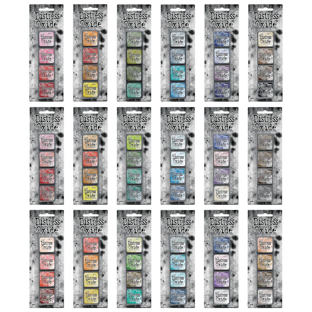 Tim Holtz Distress® Full Mini Oxide® Ink Pads Bundle Bundles Distress 