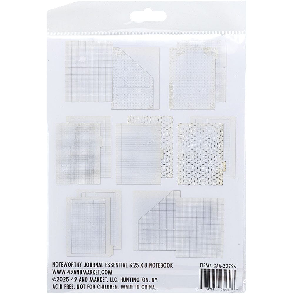 49 and Market Noteworthy Journal Essential 6x8 Spiral Notebook Surfaces 49 and Market 